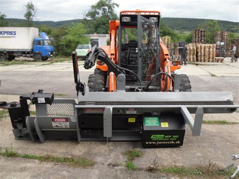 hahn hfp160 firewood processor skid steer attachment|skid steer firewood processor.